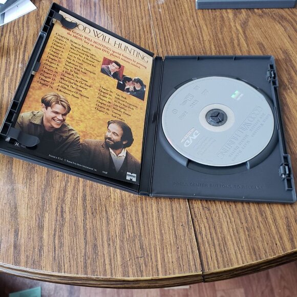Good Will Hunting (DVD, 1998, Collectors Series) Robin Williams Matt Damon - Picture 3 of 4